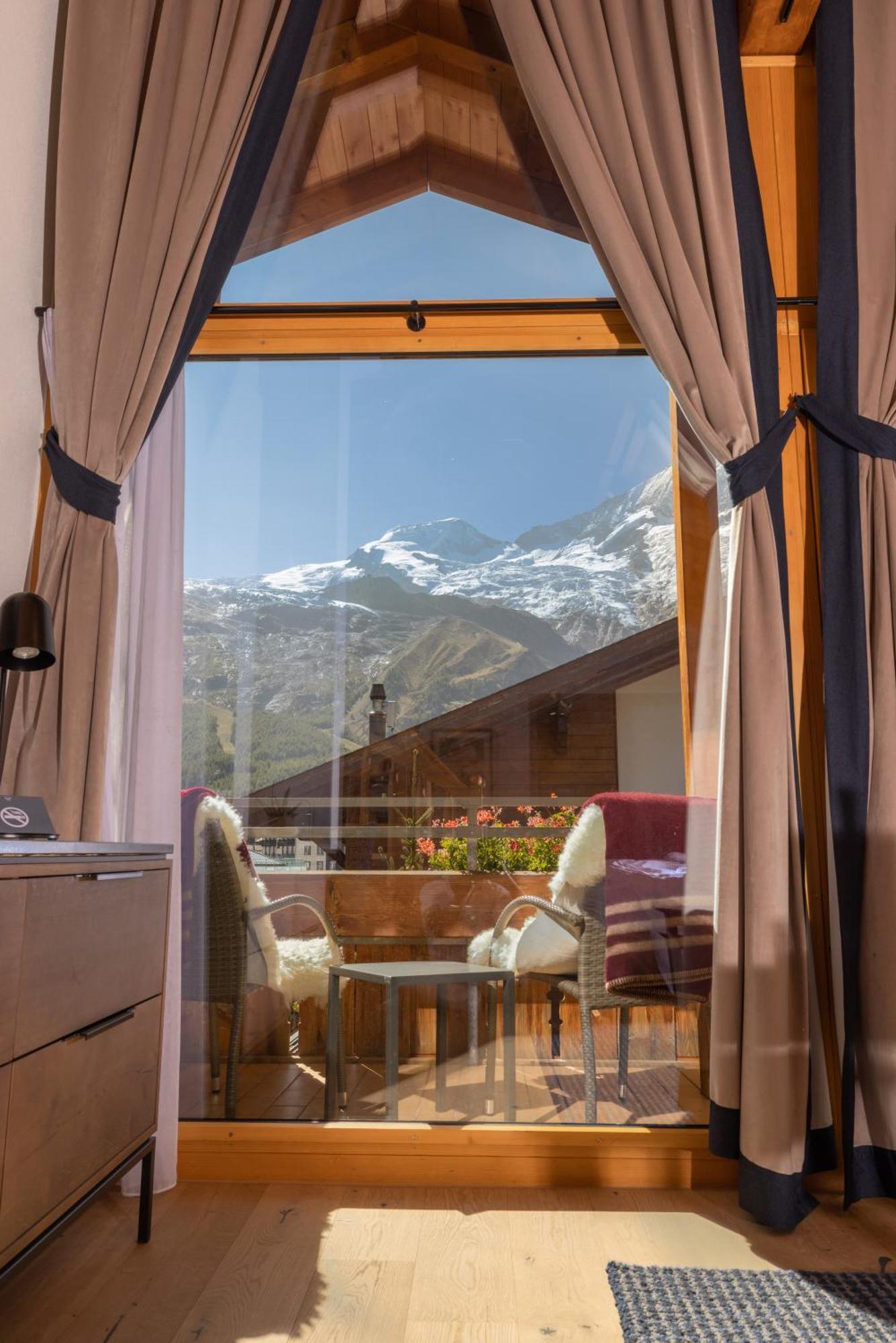 Walliserhof Grand-Hotel & Spa Relais & Chateaux Зас-Фе Екстер'єр фото
